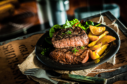 steak dinner